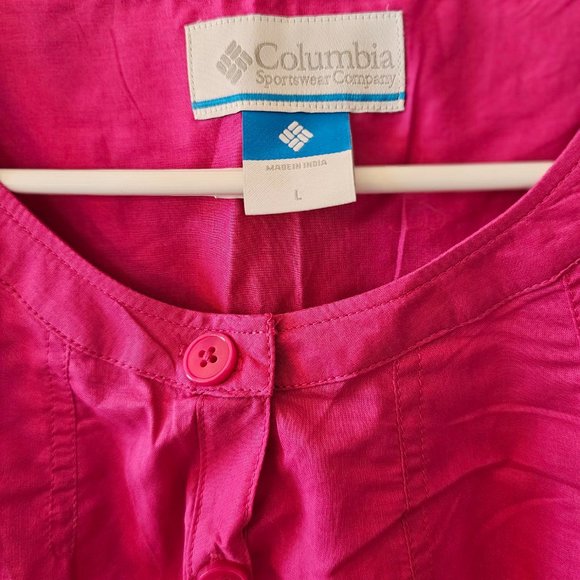 Columbia Sportswear Co Pink Dress - Women's Size L - Made in INDIA - NWOT - Picture 4 of 9